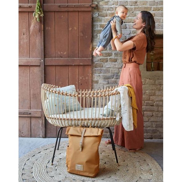 LÄSSIG GREEN LABEL ROLLTOP BACKPACK OLIVE - PŘEBALOVACÍ BATOHY - KOČÁRKY A PŘÍSLUŠENSTVÍ