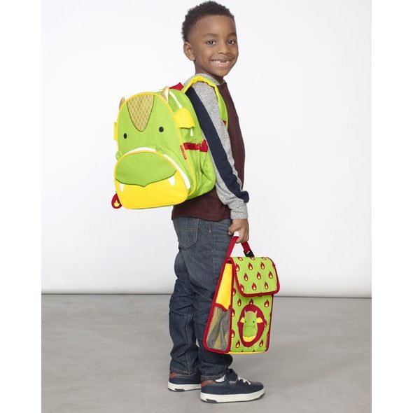 SKIP HOP ZOO BATŮŽEK NA SVAČINU - DRAK 3+ - KRABIČKY NA SVAČINU - KRMENÍ