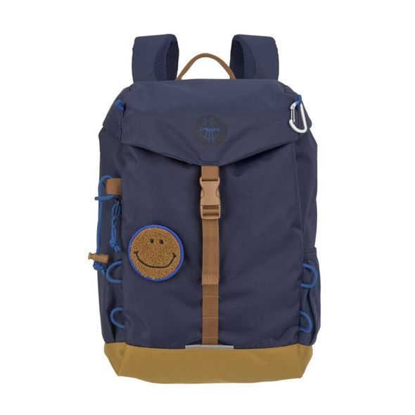LÄSSIG KIDS BIG BACKPACK OUTDOOR LITTLE GANG NAVY - BATOHY A TAŠKY - PRO DĚTI