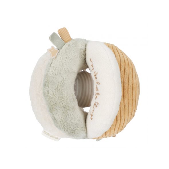 LITTLE DUTCH MÍČEK TEXTILNÍ NEWBORN NATURALS - NEWBORN NATURALS - PRO DĚTI