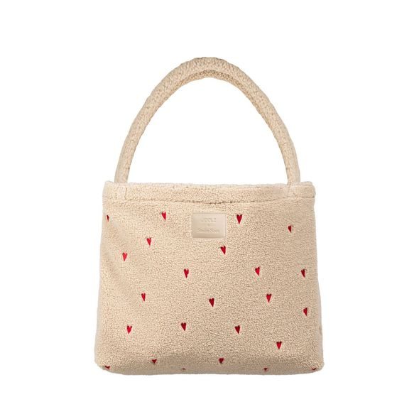 JOOLZ X STUDIO NOOS BUNDLE SET DAY5 + STŘÍŠKA SANDY TAUPE + RED HEARTS - DVOJKOMBINACE - KOČÁRKY A PŘÍSLUŠENSTVÍ