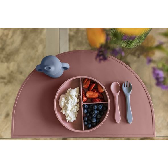 ZOPA SILIKONOVÝ DĚLENÝ TALÍŘEK S PŘÍSAVKOU - MISKY, TALÍŘKY A PODLOŽKY - KRMENÍ