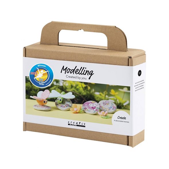 CREATIV COMPANY KREATIVNÍ SADA MINI CRAFT KIT MODELLING STONE BUTTERFLY - VÝTVARNÉ POMŮCKY A HRAČKY - PRO DĚTI