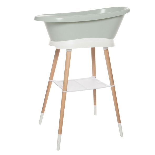 BEBE JOU SADA VANIČKY SE STOJANEM SENSE SKY GREEN / WHITE - VANIČKY PLASTOVÉ - KOUPÁNÍ A ZDRAVÍ