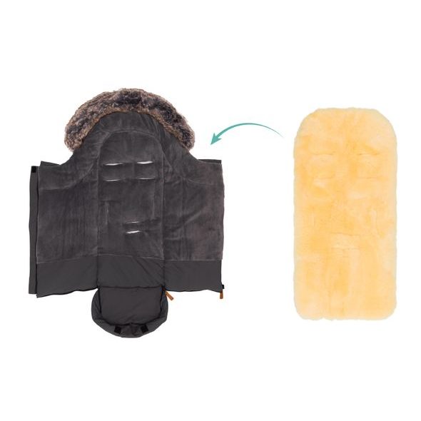 FILLIKID FUSAK ZIMNÍ MAVENSI GREY - FUSAKY DO KOČÁRKU - KOČÁRKY A PŘÍSLUŠENSTVÍ