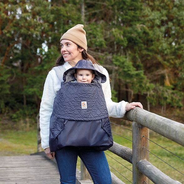 ERGOBABY ZIMNÍ OCHRANA PRO KAŽDÉ POČASÍ - DOPLŇKY K NOSÍTKŮM - NOŠENÍ & SPORT