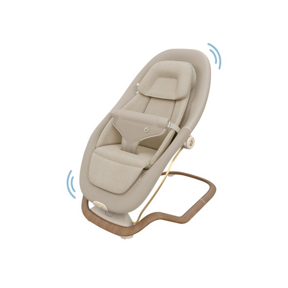MAXI-COSI DOVE PRO LEHÁTKO ELEGANCE BEIGE - LEHÁTKA A HOUPADLA - SPINKÁNÍ
