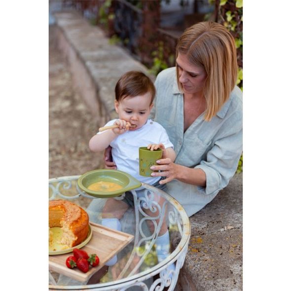 SUAVINEX JÍDELNÍ SET BEAR +6 M - MISKY, TALÍŘKY A PODLOŽKY - KRMENÍ