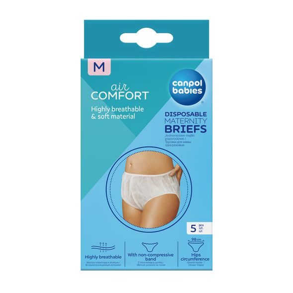 CANPOL BABIES JEDNORÁZOVÉ KALHOTKY 5KS M - POPORODNÍ KALHOTKY - PRO MAMINKY