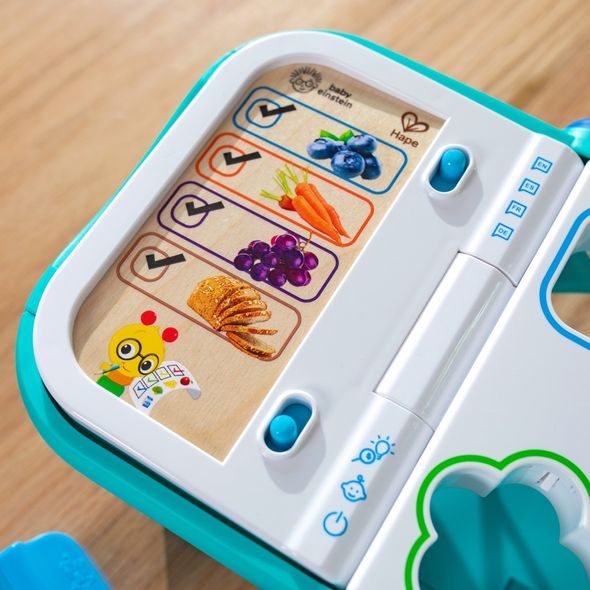 BABY EINSTEIN KOŠÍK NÁKUPNÍ MAGIC TOUCH HAPE 9M+ - OBCHOD - PRO DĚTI