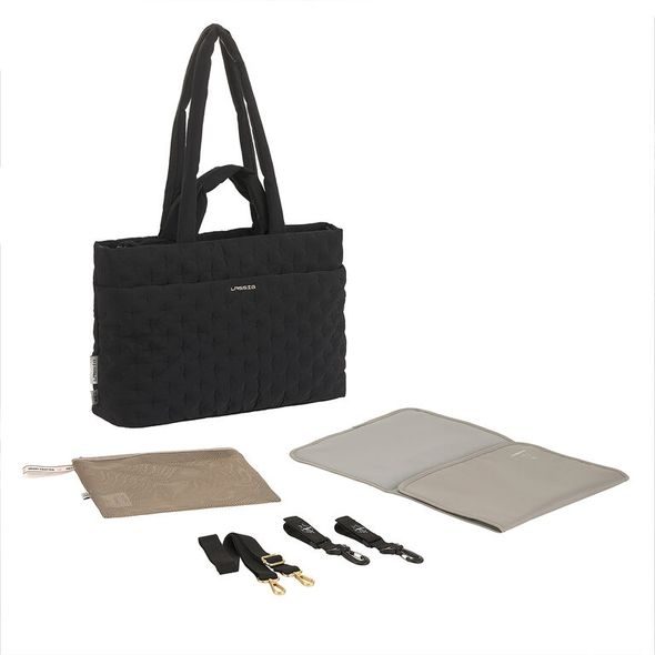 LÄSSIG TAŠKA PŘES RAMENO LIVA SHOULDER BAG QUILTED BLACK - DOPLŇKY - PRO MAMINKY