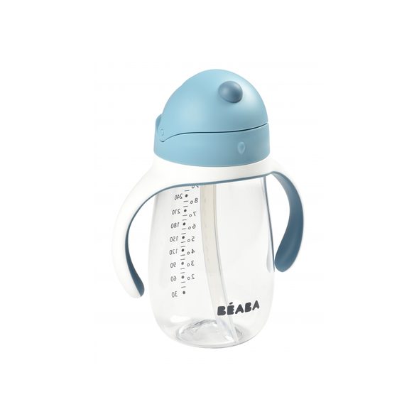 BEABA HRNEK S BRČKEM 300ML WINDY BLUE - DĚTSKÉ HRNEČKY - KRMENÍ