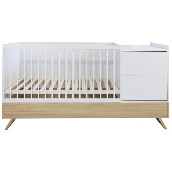 KOMBI POSTÝLKA FAKTUM SIENNA 3V1 WHITE 70X - DŘEVĚNÉ POSTÝLKY - SPINKÁNÍ