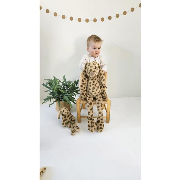 HAPPY HORSE KRÁLÍČEK RICHIE XXL BIG TYGROVANÝ 100CM - HAPPY HORSE - PRO DĚTI