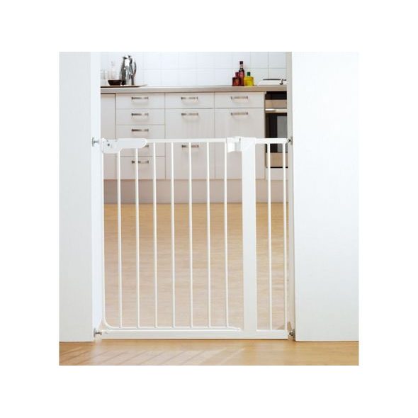 BABY DAN ZÁBRANA BABYDAN DANAMIC SE 2 PRODLOUŽENÍMI, 74-80 CM BÍLÁ - BEZPEČNOST DĚTÍ V DOMÁCNOSTI - KOUPÁNÍ A ZDRAVÍ