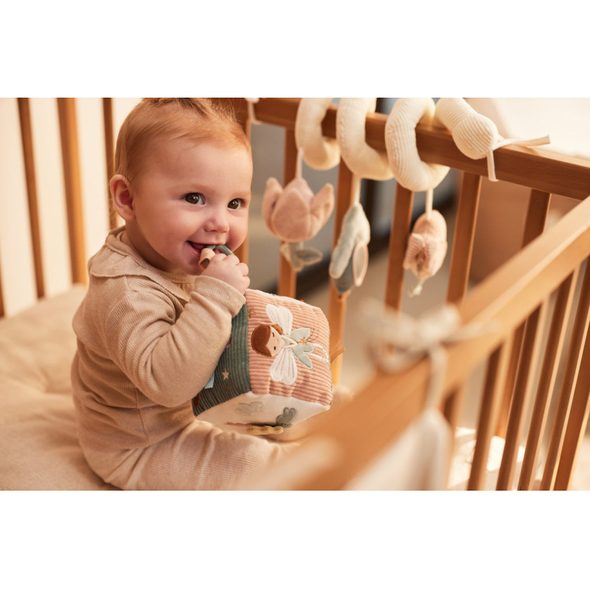 JOLLEIN KOSTKA TEXTILNÍ LOVELY BIRDS - MALÉ HRAČKY DO RUČIČKY - PRO DĚTI