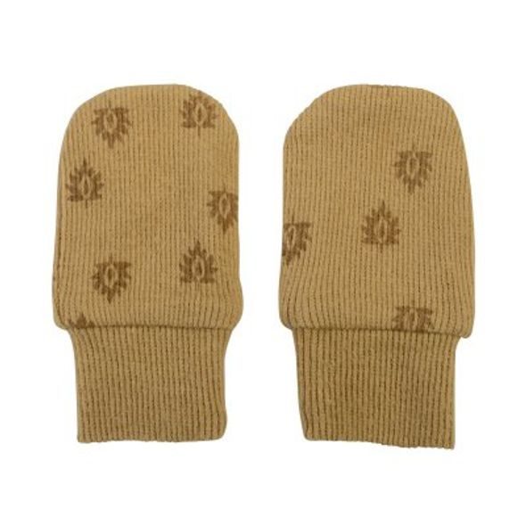 LODGER MITTENS PRINT RIB HONEY - RUKAVIČKY, ŠÁTKY, NÁKRČNÍKY - PRO DĚTI
