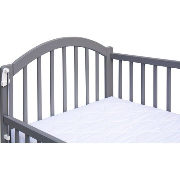 SCARLETT DĚTSKÁ POSTÝLKA SCARLETT ALENKA - ŠEDÁ (BOROVICE) - STAHOVACÍ BOČNICE - 120 X 60 CM - DŘEVĚNÉ POSTÝLKY - SPINKÁNÍ