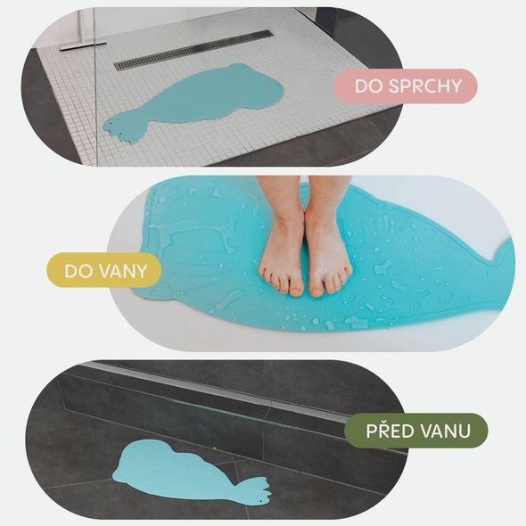 ZOPA SILIKONOVÁ PODLOŽKA DO VANY PROTISKLUZOVÁ - PROTISKLUZOVÉ PODLOŽKY - KOUPÁNÍ A ZDRAVÍ