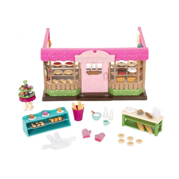 LI'L WOODZEEZ OBCHOD S PEČIVEM - DOPLŇKY PRO FIGURKY - PRO DĚTI