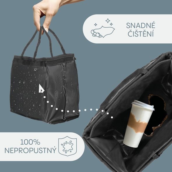 ZOPA ODPADKOVÝ KOŠ DO AUTA VODOTĚSNÝ S VÍKEM - AUTODOPLŇKY RŮZNÉ - AUTOSEDAČKY A PŘÍSLUŠENSTVÍ