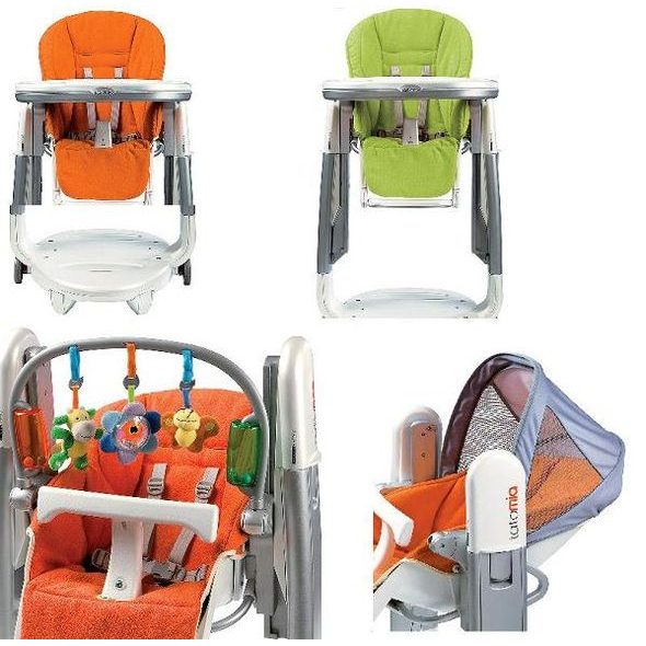PEG PÉREGO SADA TATAMIA KIT - JÍDELNÍ ŽIDLIČKY PLASTOVÉ - KRMENÍ