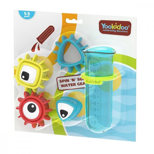 YOOKIDOO OZUBENÉ TVARY DO VANY - HRAČKY DO VANY - PRO DĚTI