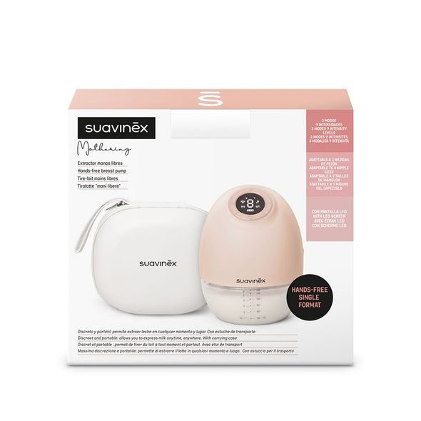 SUAVINEX ODSÁVAČKA MATEŘSKÉHO MLÉKA HANDS - ODSÁVAČKY MATEŘSKÉHO MLÉKA - KRMENÍ