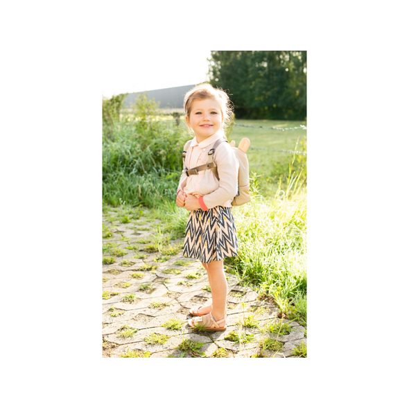 CHILDHOME DĚTSKÝ BATOH MY FIRST BAG PUFFERED BEIGE - BATOHY A TAŠKY - PRO DĚTI