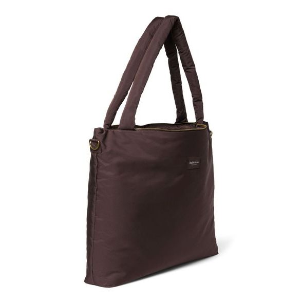 STUDIO NOOS PUFFY DIAPER BAG PŘEBALOVACÍ TAŠKA BROWN - PŘEBALOVACÍ TAŠKY - KOČÁRKY A PŘÍSLUŠENSTVÍ