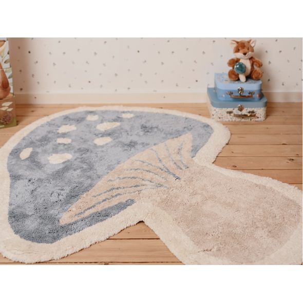 LITTLE DUTCH KOBEREC HOUBA 102X118 CM - HRACÍ PODLOŽKY NA ZEM - SPINKÁNÍ