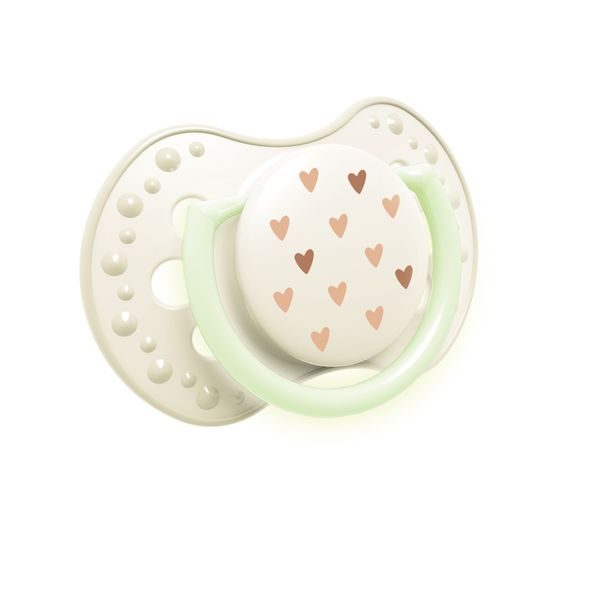 LOVI DUDLÍK SVÍTÍCÍ SILIKONOVÝ DYNAMICKÝ TEDDY LOVE 0-6M 2KS - ŠIDÍTKA A DOPLŇKY - KRMENÍ