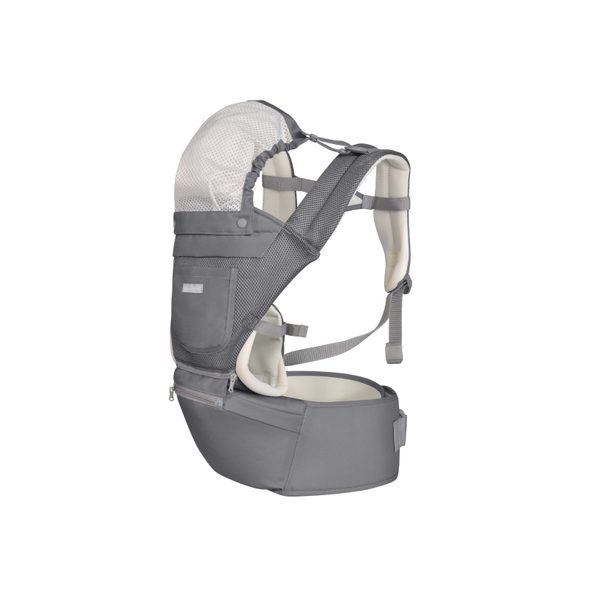 KIKKABOO NOSÍTKO 3V1 CHLOE MESH GREY - KLOKANKY A ŠÁTKY - NOŠENÍ & SPORT