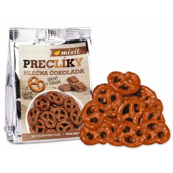 MIXIT PRECLÍKY DO KAPSY - MLÉČNÁ ČOKOLÁDA (70G) - DO TAŠKY NA VYCHÁZKU - PRE MAMIČKY