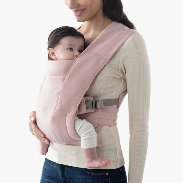 ERGOBABY EMBRACE SOFT KNIT BLUSH PINK - ERGONOMICKÁ NOSÍTKA - NOŠENÍ & SPORT