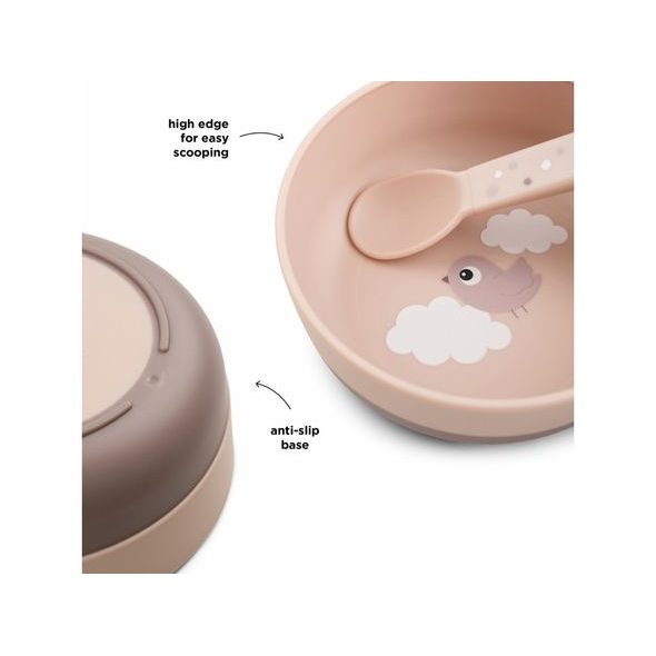 DONE BY DEER FOODIE MISKA HAPPY CLOUDS 2023 - MISKY, TALÍŘKY A PODLOŽKY - KRMENÍ