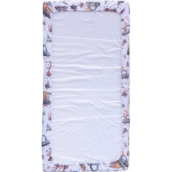 SCARLETT PROSTĚRADLO DO POSTÝLKY AUTÍČKA ŠEDÉ 120X60 CM - PROSTĚRADLA - SPINKÁNÍ