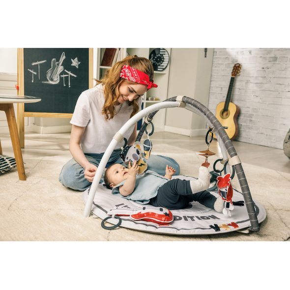 TINY LOVE HRACÍ DEKA S HRAZDOU GYMINI TINY ROCKERS - HRAČKY PRO DĚTI - PRO DĚTI