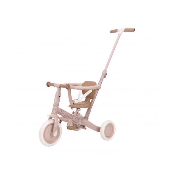 LITTLE DUTCH TŘÍKOLKA 4V1 PINK - TŘÍKOLKY ŠLAPACÍ - NOŠENÍ & SPORT