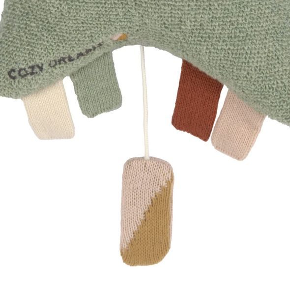 LÄSSIG KNITTED MUSICAL LITTLE UNIVERSE STAR GREEN - HRACÍ SKŘÍŇKY - PRO DĚTI