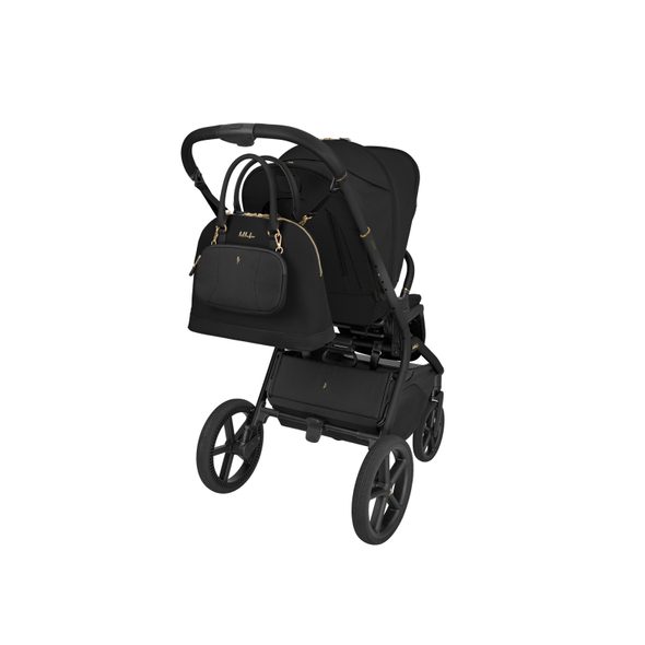 KIKKABOO KOČÁREK 2V1 GOYA PLATINUM BLACK - VYSTAVENO - DVOJKOMBINACE - KOČÁRKY A PŘÍSLUŠENSTVÍ