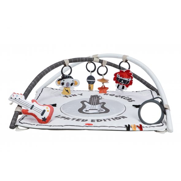 TINY LOVE HRACÍ DEKA S HRAZDOU ČTVERCOVÁ GYMINI TINY ROCKERS - HRACÍ DEKY - PRO DĚTI