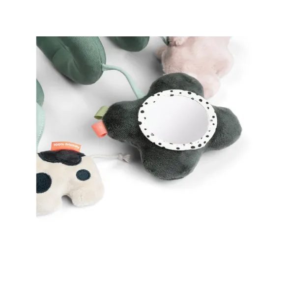 DONE BY DEER AKTIVNÍ SPIRÁLA TINY FARM - SPIRÁLY NA POSTÝLKU / AUTOSEDAČKU - PRO DĚTI