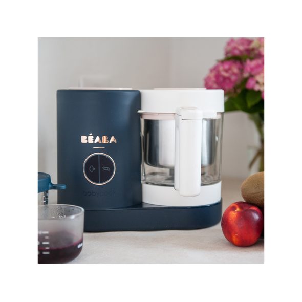 BEABA PARNÍ VAŘIČ + MIXÉR BABYCOOK NEO NIGHT BLUE - KUCHYŇSKÉ PŘÍSTROJE - KRMENÍ
