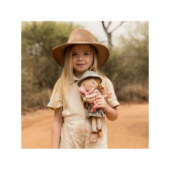 LITTLE DUTCH PANENKA RANGER ROSA 35 CM SAFARI FRIENDS - SAFARI FRIENDS - PRO DĚTI