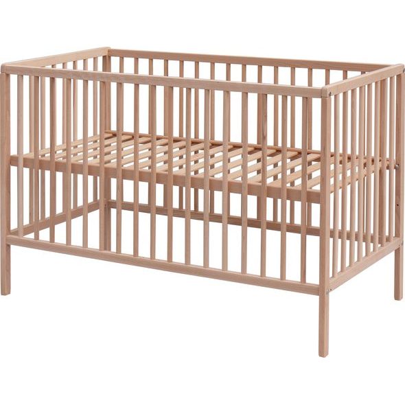 SCARLETT DĚTSKÁ POSTÝLKA VYNDÁVACÍ PŘÍČKY GLERA ECO (BUK) PŘÍRODNÍ 120X60CM - DŘEVĚNÉ POSTÝLKY - SPINKÁNÍ