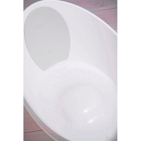 SHNUGGLE VANIČKA TODDLER BÍLÁ SE SVĚTLE ŠEDOU - VANIČKY PLASTOVÉ - KOUPÁNÍ A ZDRAVÍ