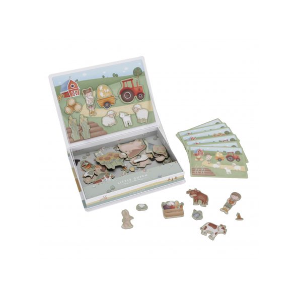 LITTLE DUTCH MAGNETICKÁ HRA FARMA - MAGNETICKÉ HRAČKY - PRO DĚTI