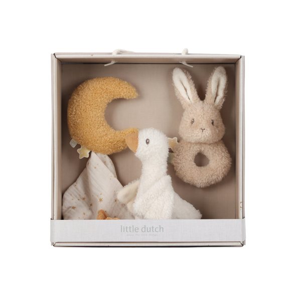 LITTLE DUTCH DÁRKOVÁ SADA NEWBORN NATURALS - FARMA - PRO DĚTI