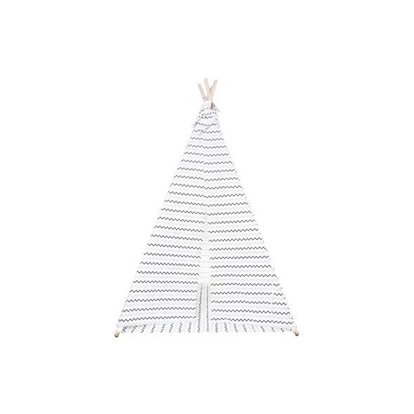 KINDSGUT DĚTSKÉ TEEPEE CIK CAK - HRACÍ DOMEČKY - SPINKÁNÍ